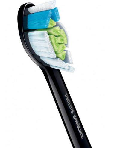 Насадка для электрической зубной щетки PHILIPS Sonicare W Optimal White HX6064/11, Чёрный