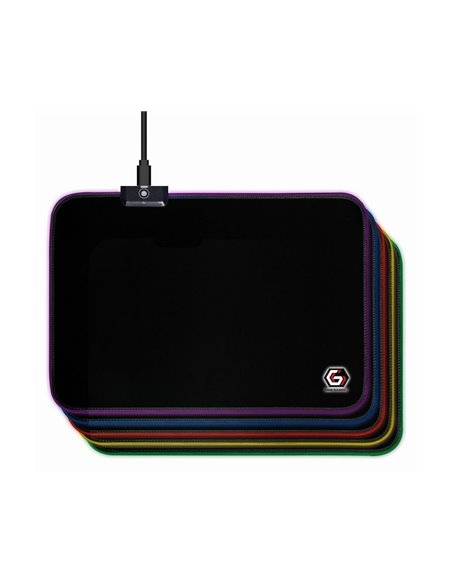 Mouse Pad pentru jocuri Gembird MP-GAMELED, Medium, Negru Mouse Pad pentru jocuri Gembird MP-GAMELED, Medium, Negru