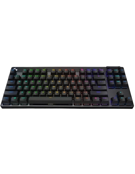 Tastatură Logitech G Pro X TKL, Cu fir / Fără fir, Negru