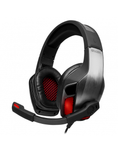 Căști gaming SVEN AP-U995MV, Cu fir, Negru/Roșu