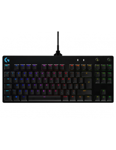 Tastatură Logitech G Pro, Cu fir, Negru