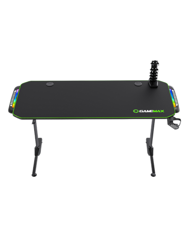 Игровой стол Gamemax D140-Carbon RGB, Чёрный