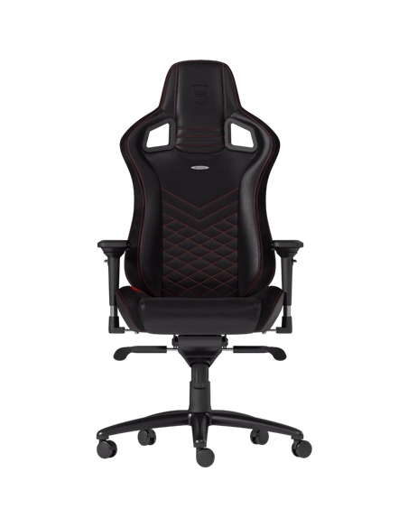 Scaun Gaming Noblechairs Epic, PU Piele, Negru/Rosu