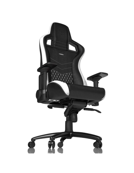 Scaun Gaming Noblechairs Epic, PU Piele, Negru/Roșu/Alb