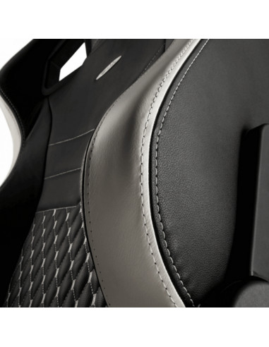 Scaun Gaming Noblechairs Epic, PU Piele, Negru/Roșu/Alb