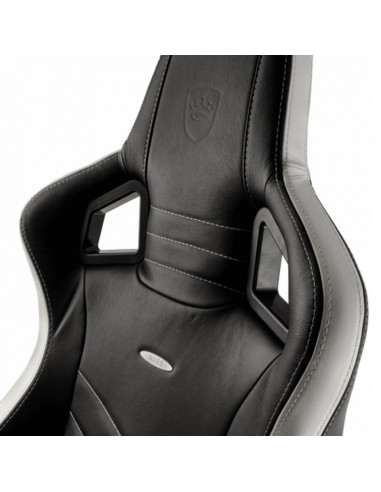 Scaun Gaming Noblechairs Epic, PU Piele, Negru/Roșu/Alb