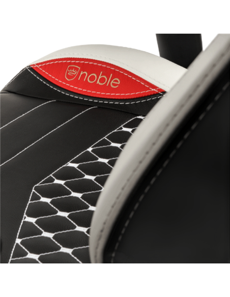 Scaun Gaming Noblechairs Epic, PU Piele, Negru/Roșu/Alb