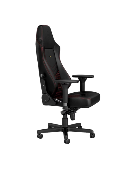 Scaun Gaming Noblechairs Hero, Piele naturală, Negru | Roșu