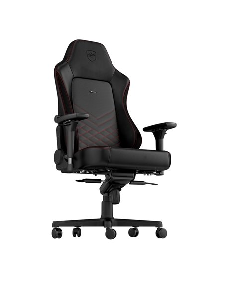 Игровое кресло Noblechairs Hero, Искусственная кожа, Черный/Красный