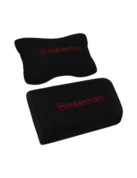 Игровое кресло Noblechairs Hero, Искусственная кожа, Черный/Красный
