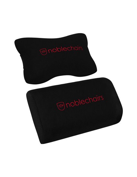 Scaun Gaming Noblechairs Hero, PU Piele, Negru/Rosu