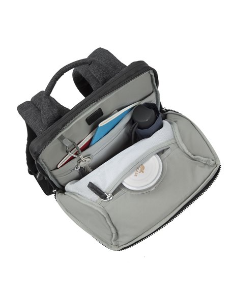 Rucsac pentru Laptop RivaCase Lantau, 13.3", Poliester, Negru Rucsac pentru Laptop RivaCase Lantau, 13.3", Poliester, Negru