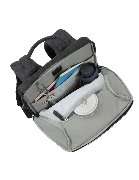 Rucsac pentru Laptop RivaCase Lantau, 13.3", Poliester, Negru Rucsac pentru Laptop RivaCase Lantau, 13.3", Poliester, Negru