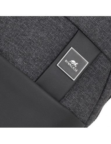 Rucsac pentru Laptop RivaCase Lantau, 13.3", Poliester, Negru