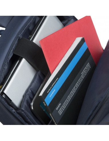 Rucsac pentru Laptop RivaCase Central, 15.6", Poliester, Albastru