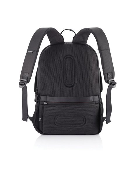 Rucsac pentru Laptop Bobby Soft, 15.6", Textil, Negru