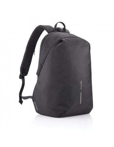 Рюкзак для ноутбука Bobby Soft, 15.6", Ткань, Чёрный