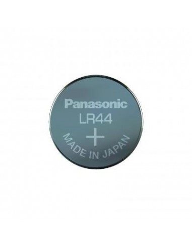 Дисковые батарейки Panasonic LR-44EL, LR44, 2шт.