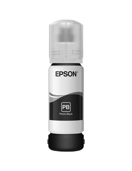 Recipient de cerneală Epson 106 EcoTank, C13T00R140, Negru foto