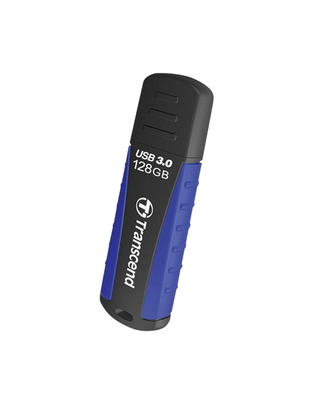 USB Flash накопитель Transcend JetFlash 810, 128Гб, Черный/Синий