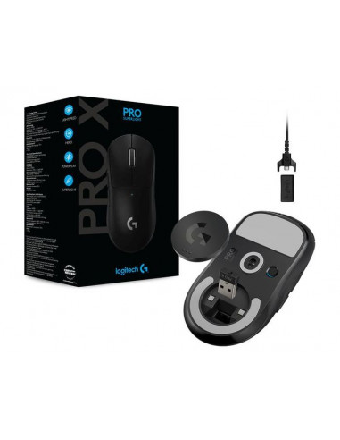 Игровая мышь Logitech PRO X Superlight, Чёрный