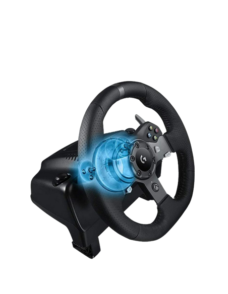 Игровой руль Logitech G920, Чёрный