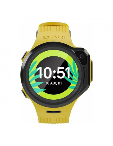 Детские часы Elari KidPhone 4GR, , Жёлтый