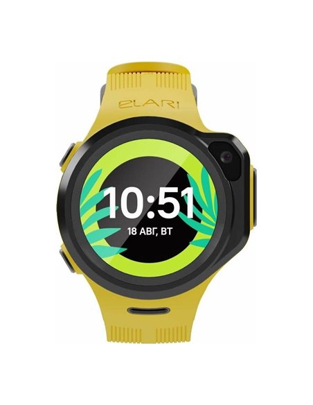 Детские часы Elari KidPhone 4GR, , Жёлтый