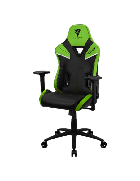 Scaun Gaming ThunderX3 TC5, PU Piele, Negru/Verde