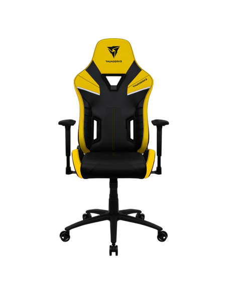 Scaun Gaming ThunderX3 TC5, PU Piele, Negru/Galben