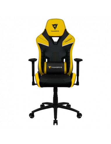 Scaun Gaming ThunderX3 TC5, PU Piele, Negru/Galben