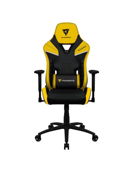 Игровое кресло ThunderX3 TC5, Искусственная кожа, Чёрный/Жёлтый