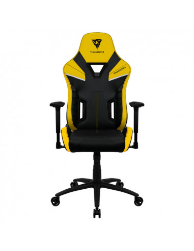 Scaun Gaming ThunderX3 TC5, PU Piele, Negru/Galben