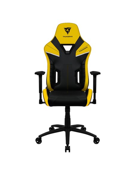 Scaun Gaming ThunderX3 TC5, PU Piele, Negru/Galben