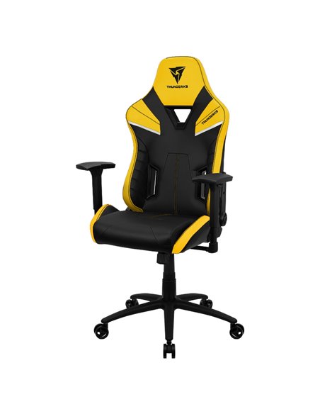 Игровое кресло ThunderX3 TC5, Искусственная кожа, Чёрный/Жёлтый