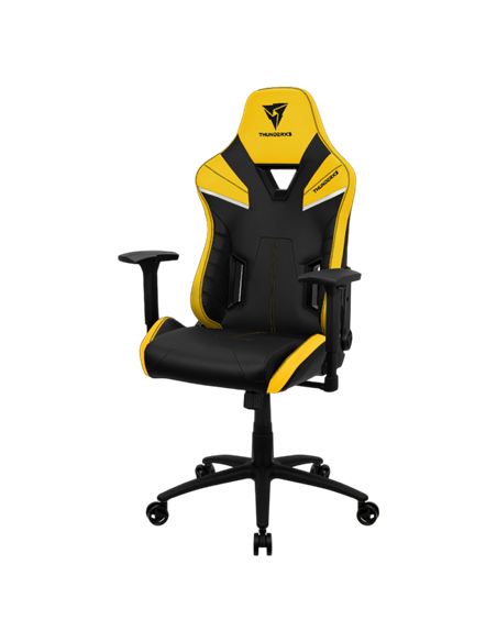 Scaun Gaming ThunderX3 TC5, PU Piele, Negru/Galben
