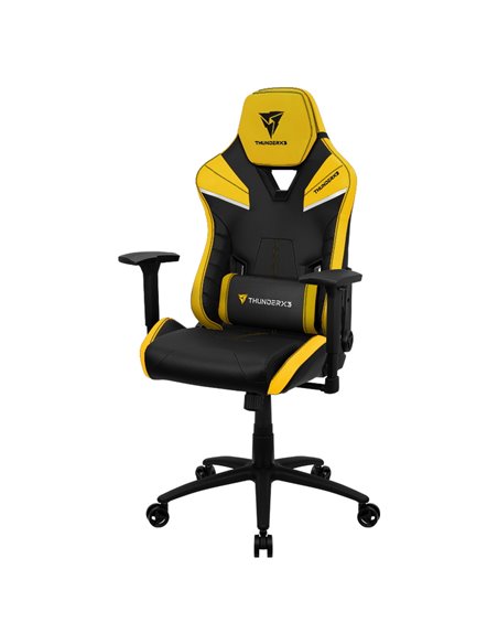 Игровое кресло ThunderX3 TC5, Искусственная кожа, Чёрный/Жёлтый