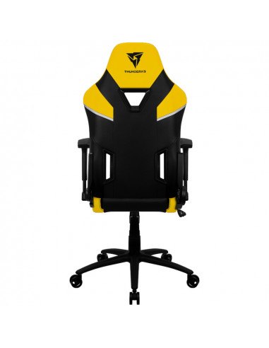 Scaun Gaming ThunderX3 TC5, PU Piele, Negru/Galben