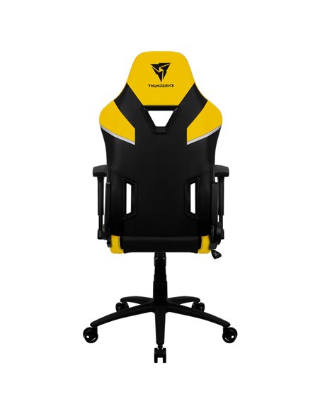 Scaun Gaming ThunderX3 TC5, PU Piele, Negru/Galben