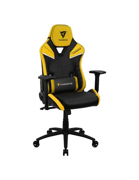 Игровое кресло ThunderX3 TC5, Искусственная кожа, Чёрный/Жёлтый