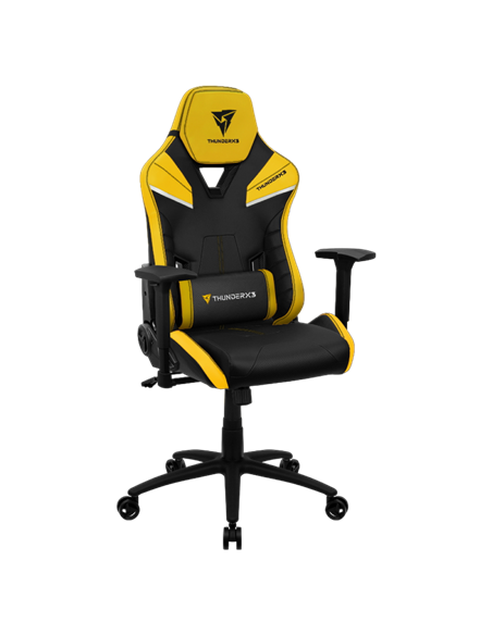 Scaun Gaming ThunderX3 TC5, PU Piele, Negru/Galben