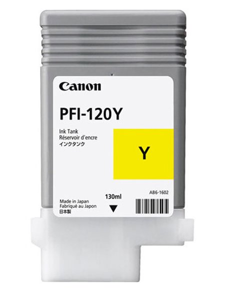 Картридж чернильный Canon PFI-120, 130мл, Желтый