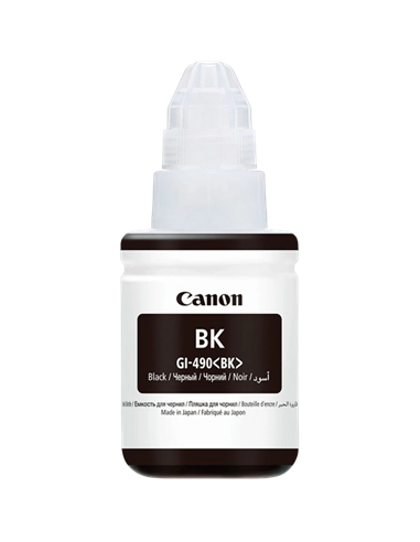 Контейнер с чернилами Canon GI-490, 135мл, Черный