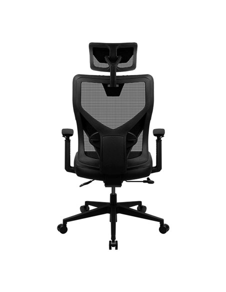Игровое кресло ThunderX3 Yama1, Искусственная кожа, Чёрный