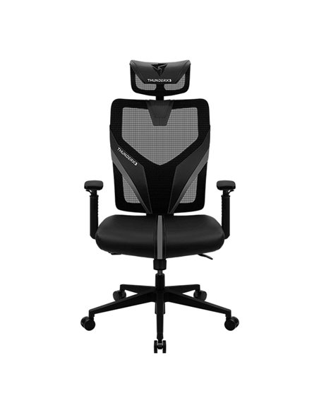 Scaun Gaming ThunderX3 Yama1, PU Piele, Negru