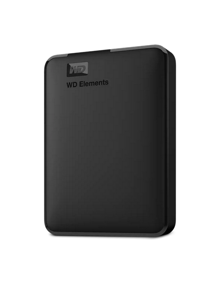 Внешний портативный жесткий диск Western Digital WD Elements, 6 ТБ, Чёрный (WDBHJS0060BBK-WESN)
