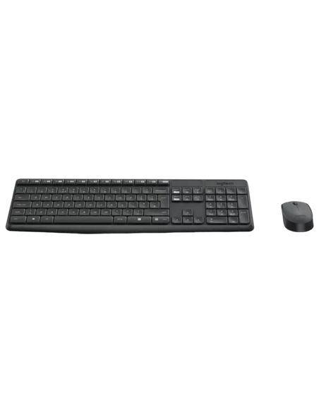 Клавиатура и мышь Logitech MK235, Беспроводное, Grey Клавиатура и мышь Logitech MK235, Беспроводное, Grey