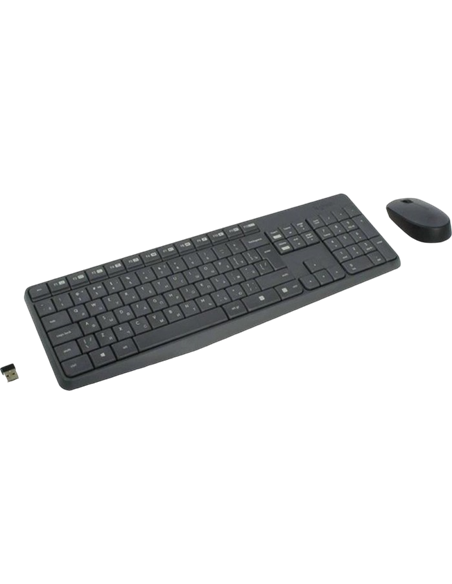 Клавиатура и мышь Logitech MK235, Беспроводное, Grey Клавиатура и мышь Logitech MK235, Беспроводное, Grey