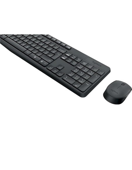 Клавиатура и мышь Logitech MK235, Беспроводное, Grey Клавиатура и мышь Logitech MK235, Беспроводное, Grey