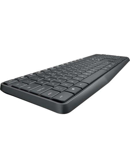Клавиатура и мышь Logitech MK235, Беспроводное, Grey Клавиатура и мышь Logitech MK235, Беспроводное, Grey